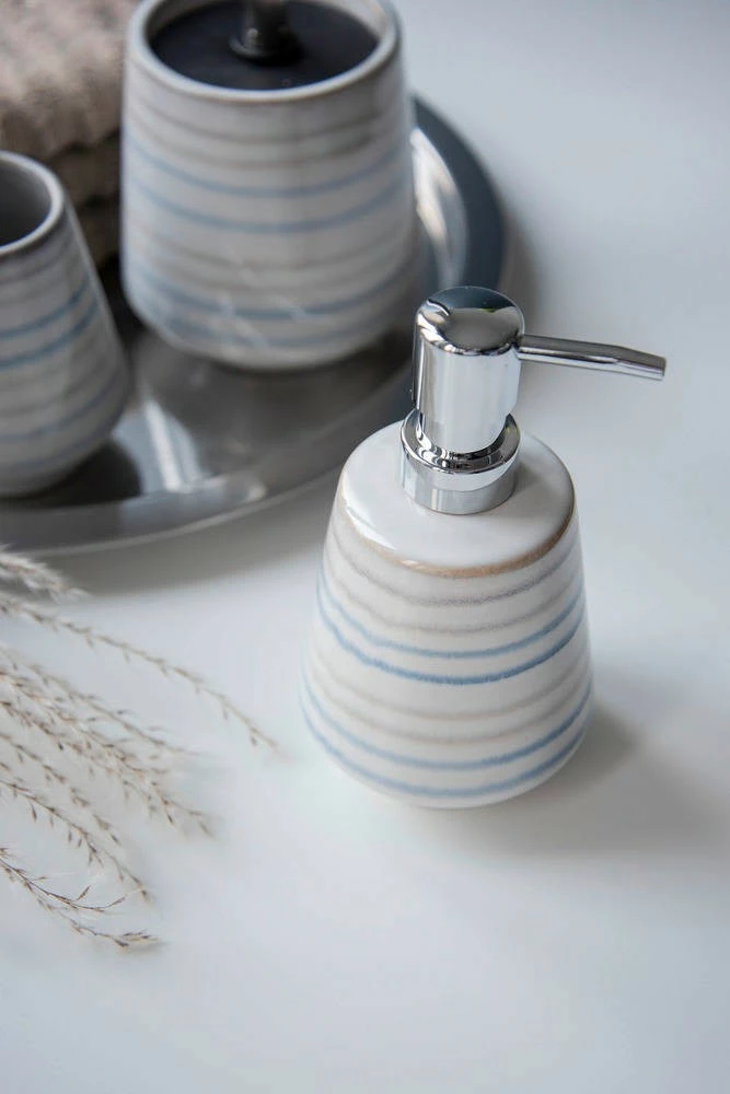 WENKO Seifenspender NAVALON, Keramik, 350 ml 5 WENKO Seifenspender NAVALON, Keramik, 350 ml – Bild 3