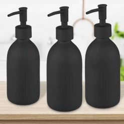 Relaxdays Schwarzer Seifenspender im 3er Set -Badaccessoires Verkäufe 92e4ad5bfb5d4a56824f6434dd95370c