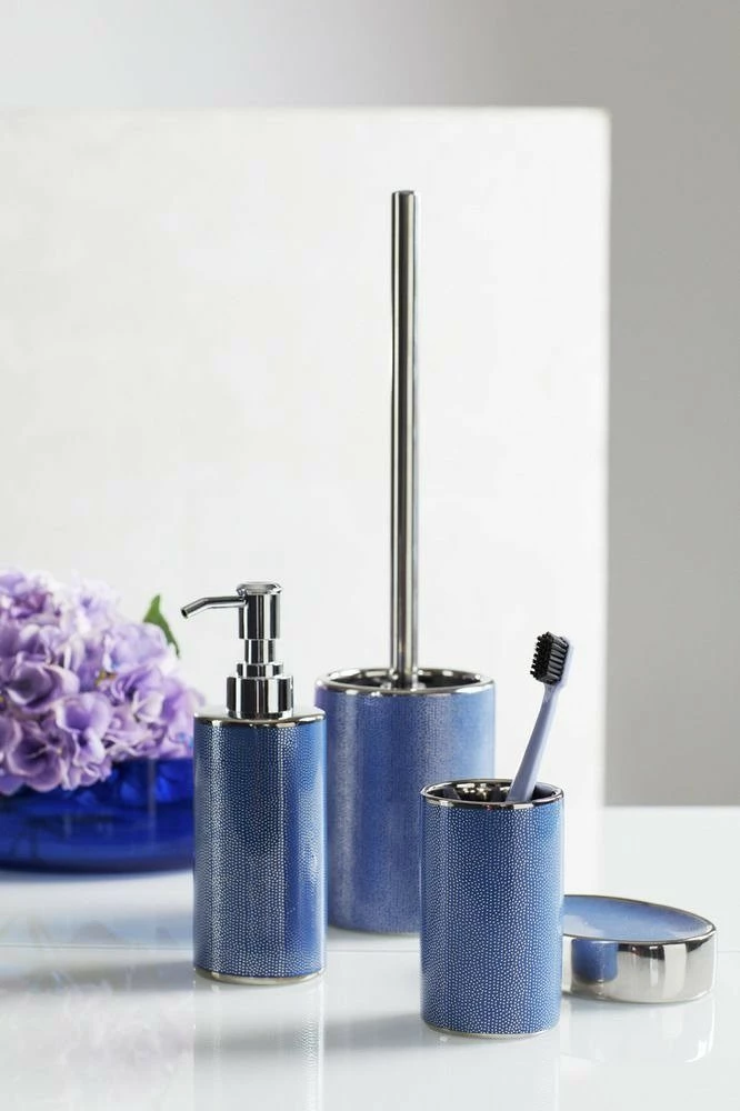 Zahnputzbecher NURIA, blau, WENKO 4 Zahnputzbecher NURIA, blau, WENKO – Bild 2