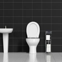 Relaxdays Silberner Toilettenpapierhalter stehend 13 Relaxdays Silberner Toilettenpapierhalter stehend -Badaccessoires Verkäufe 945f05344a6741fbaa5d0b859496b967