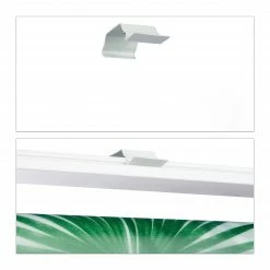 Relaxdays Duschrollo Blätter grün - Breite: 140 cm -Badaccessoires Verkäufe 95e8f6e3fc1f4e668688765cb11f370a