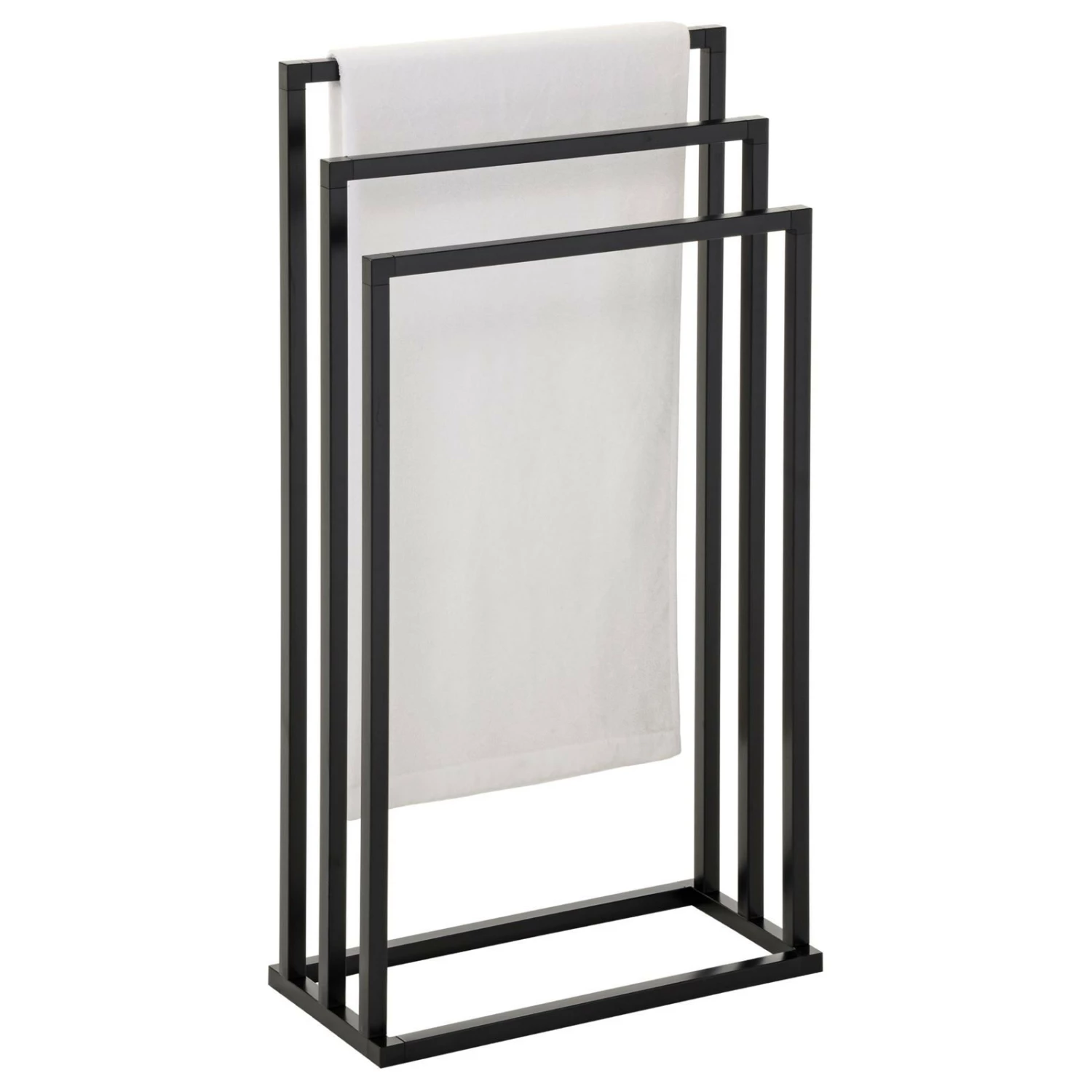 IDIMEX Handtuchhalter KUNO - Schwarz 2 IDIMEX Handtuchhalter KUNO - Schwarz