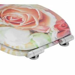SANILO® WC-Sitz mit Absenkautomatik Rosa Rose -Badaccessoires Verkäufe 97717b771fb242eba438c515af384318