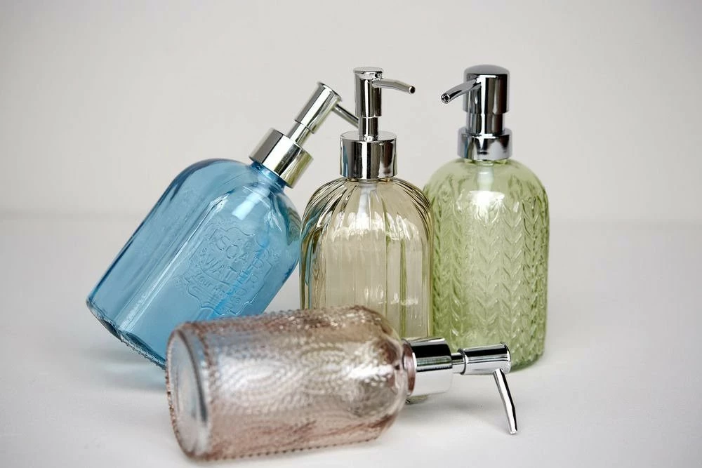 VETRO Seifenspender, grün, Wenko 5 VETRO Seifenspender, grün, Wenko – Bild 3