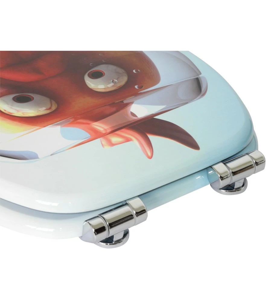 SANILO® WC-Sitz mit Absenkautomatik Goldfisch 8 SANILO® WC-Sitz mit Absenkautomatik Goldfisch – Bild 6