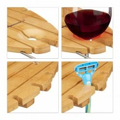 Relaxdays 2 x Badewannenablage Bambus oval -Badaccessoires Verkäufe 9a329e48f50e4552af0bfb06ef6848a7