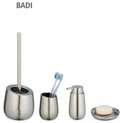 WENKO Zahnputzbecher BADI, verchromt, mattiert -Badaccessoires Verkäufe 9b8302fd12004fd7977e1ca8b1f8f445.cropped 76 32 1077 1097.processed