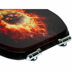 SANILO® WC-Sitz mit Absenkautomatik Totenkopf -Badaccessoires Verkäufe 9bef2c954c6449ab96ea0b05391550c8