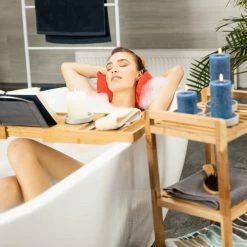 Relaxdays Badewannenablage & Serviertablett 2in1 -Badaccessoires Verkäufe 9c03c2e96e564a5d9358b05396e5ffde