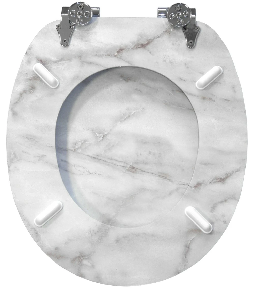SANILO® WC-Sitz mit Absenkautomatik Marmor 7 SANILO® WC-Sitz mit Absenkautomatik Marmor – Bild 5