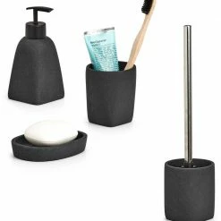 Zeller Seifenschale, Stein-Optik, schwarz -Badaccessoires Verkäufe a136c77be12c4b2f8659109b93d55ae1.cropped 74 33 999 1101.processed