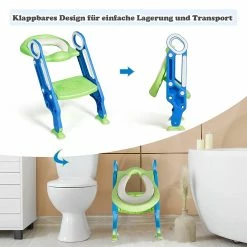 Costway Kinder Toilettensitz höhenverstellbar -Badaccessoires Verkäufe a13b94db00f84b59820f6df07c1ac53b