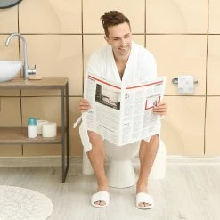 Relaxdays Toilettenpapierhalter selbstklebend 12 Relaxdays Toilettenpapierhalter selbstklebend -Badaccessoires Verkäufe a1d0dfc75ec24bae9596d64b16466703