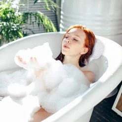 Relaxdays 4x Badewannenkissen mit Saugnäpfen weiß -Badaccessoires Verkäufe a31994f3187d449f98b15f6e09ab1172 2