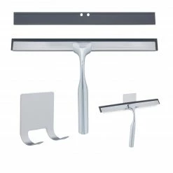 Relaxdays Duschabzieher mit Halter -Badaccessoires Verkäufe a559b21679614e3fb089b8ff601384e8