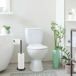 Relaxdays Schwarzer Toilettenpapierhalter -Badaccessoires Verkäufe a5a350e04b0d4d65a59b7c73507e2bad