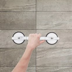 Relaxdays Sauggriff ausziehbar - Tiefe: 58 cm -Badaccessoires Verkäufe a64abdb7ce544534b5eec90e4c786380