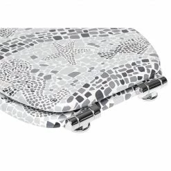 SANILO® WC-Sitz mit Soft Close Mosaic World Grey -Badaccessoires Verkäufe a6a1171b068b455a8786e1f5e5d11986