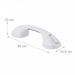 Relaxdays Premium Haltegriff mit Saugnapf -Badaccessoires Verkäufe a75d03f7fee742cab3bf139870af3aad