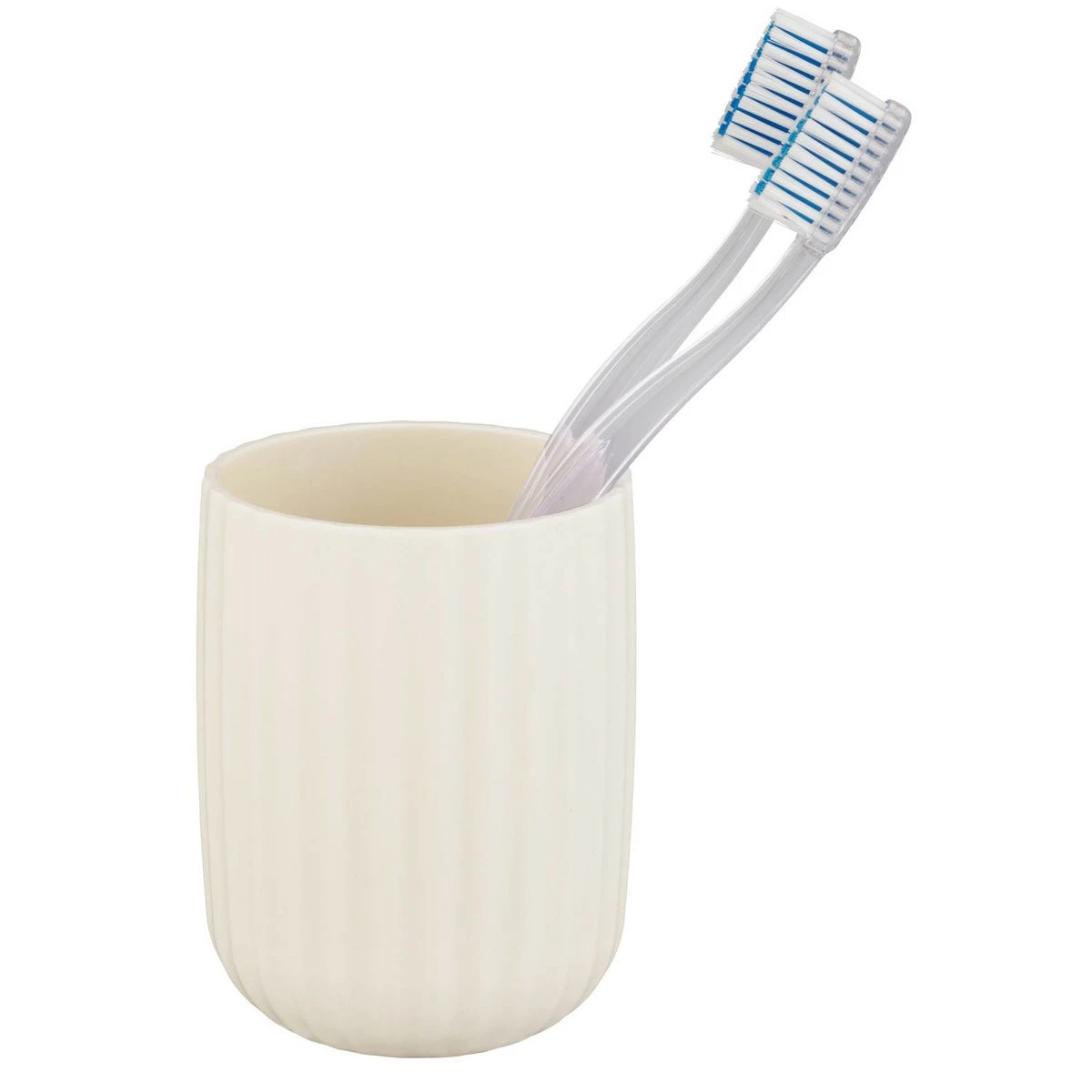 Zahnputzbecher AGROPOLI, grau, WENKO 3 Zahnputzbecher AGROPOLI, grau, WENKO