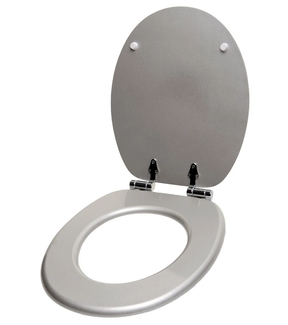 SANILO® WC-Sitz Absenkautomatik Crystal Silver 6 SANILO® WC-Sitz Absenkautomatik Crystal Silver – Bild 4