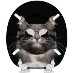 SANILO® WC-Sitz mit Absenkautomatik Cool Cat -Badaccessoires Verkäufe a994743fc7a44a7abd0c62547b0359c3