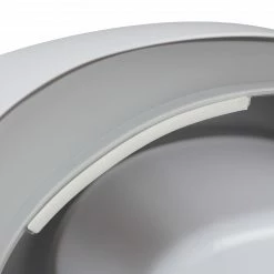 Relaxdays Töpfchen weiß-grau -Badaccessoires Verkäufe aa4a1cc23aa54c57b8f1d64468499949