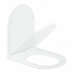 Relaxdays Toilettendeckel Absenkautomatik D-Form -Badaccessoires Verkäufe aa51034810af447a8372972cb51b4e48