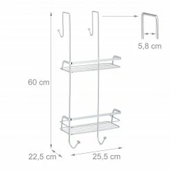 Relaxdays Duschablage zum Hängen -Badaccessoires Verkäufe aab1d8978ebc443a957c454040daca32