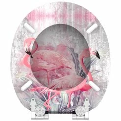 SANILO® WC-Sitz mit Absenkautomatik Flamingo 2 -Badaccessoires Verkäufe acc92645543544369894ee8ec291d13c