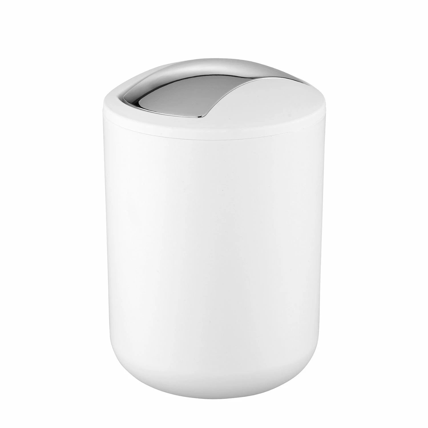 WENKO Accessoires-Set Brasil (2-teilig) - Kunststoff - Weiß / Silber 6 WENKO Accessoires-Set Brasil (2-teilig) - Kunststoff - Weiß / Silber – Bild 4