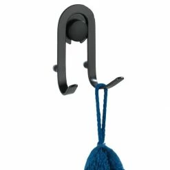 WENKO Classic Plus 2 Badhaken, Schwarz -Badaccessoires Verkäufe ad99a847036b4afaa8b15b895a0948c9