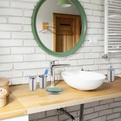 Relaxdays 5-tlg. Badezimmer Set Edelstahl -Badaccessoires Verkäufe ade6c60843e94c10bcd6126be5a5a1bc