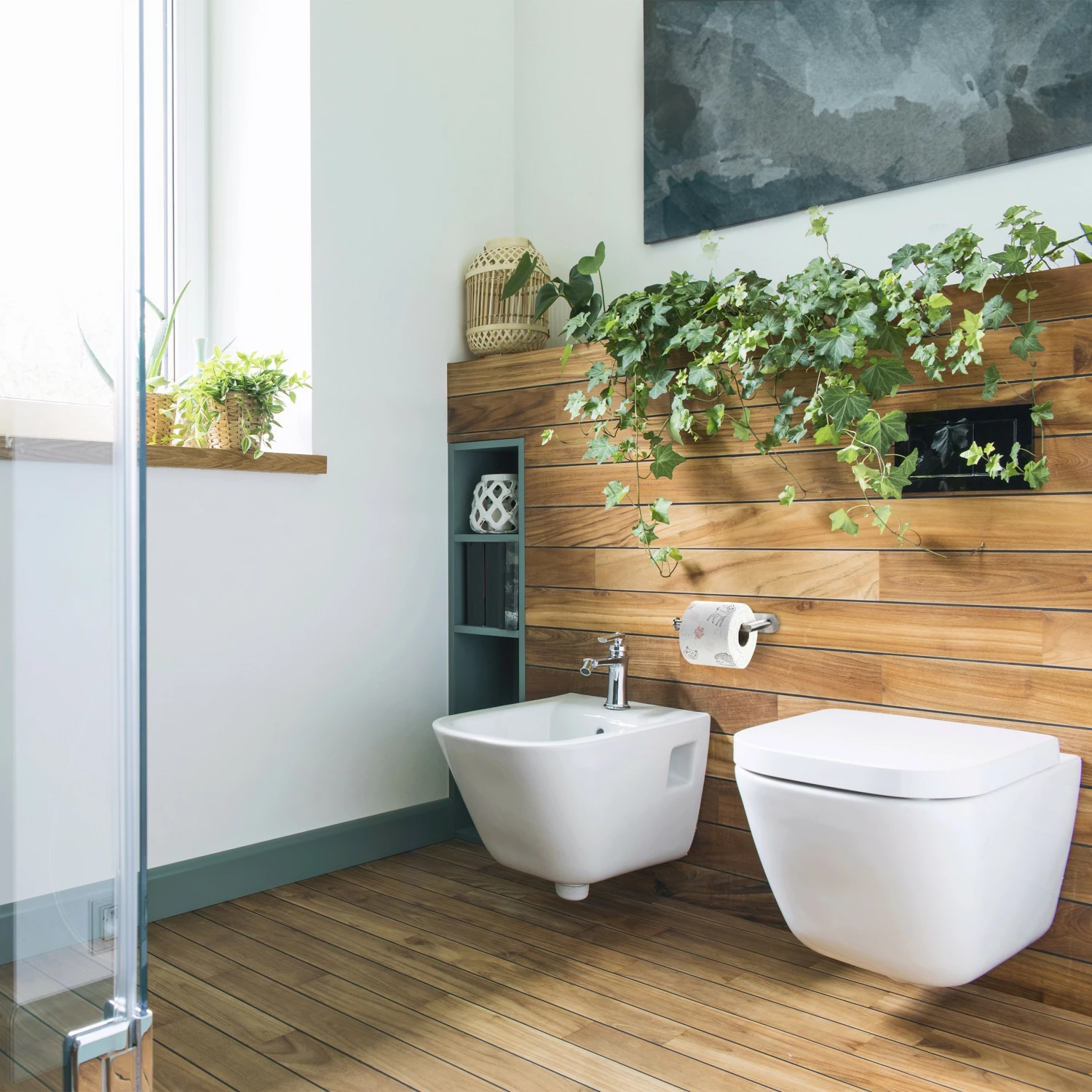 Relaxdays Toilettenpapierhalter selbstklebend 6 Relaxdays Toilettenpapierhalter selbstklebend – Bild 4