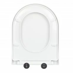 Relaxdays Toilettendeckel Absenkautomatik D-Form -Badaccessoires Verkäufe b0849b60c8ad4514bd0978463ecfef98