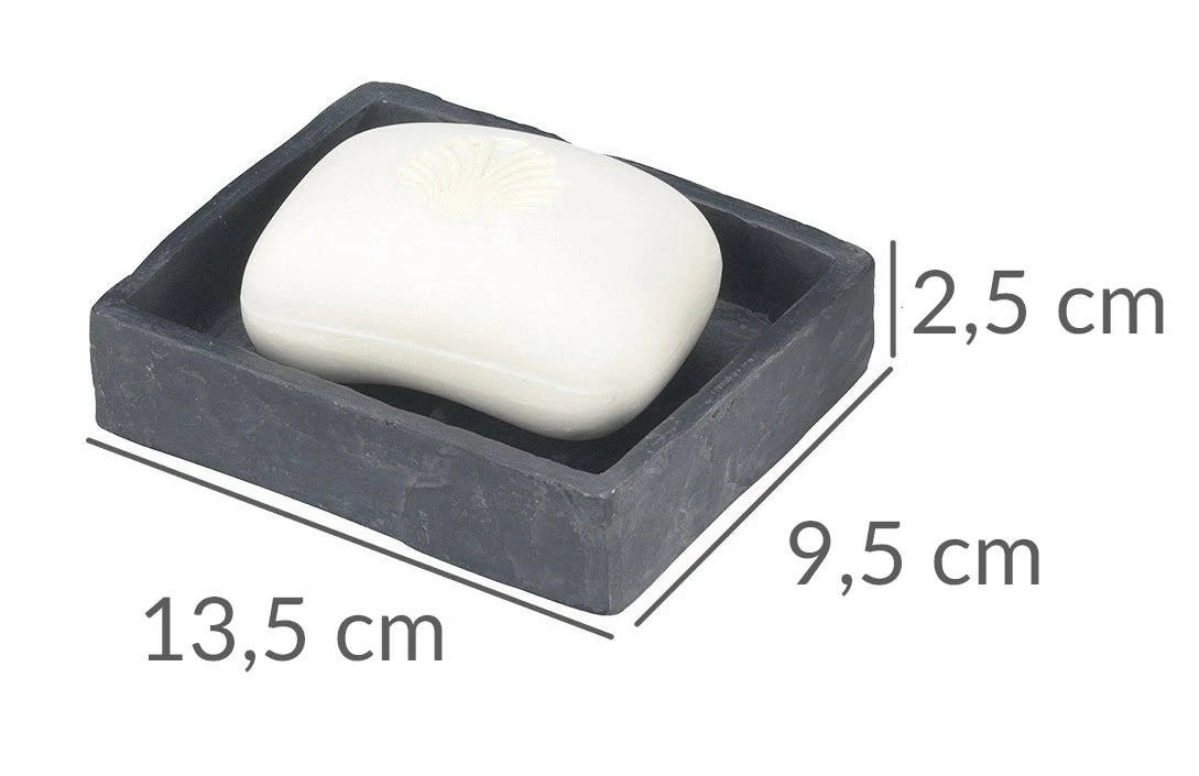 WENKO Seifenablage Slate Rock 5 WENKO Seifenablage Slate Rock – Bild 3