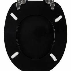 SANILO® WC-Sitz mit Absenkautomatik Schwarz -Badaccessoires Verkäufe b29ecaced6444733abc72732916aeb11