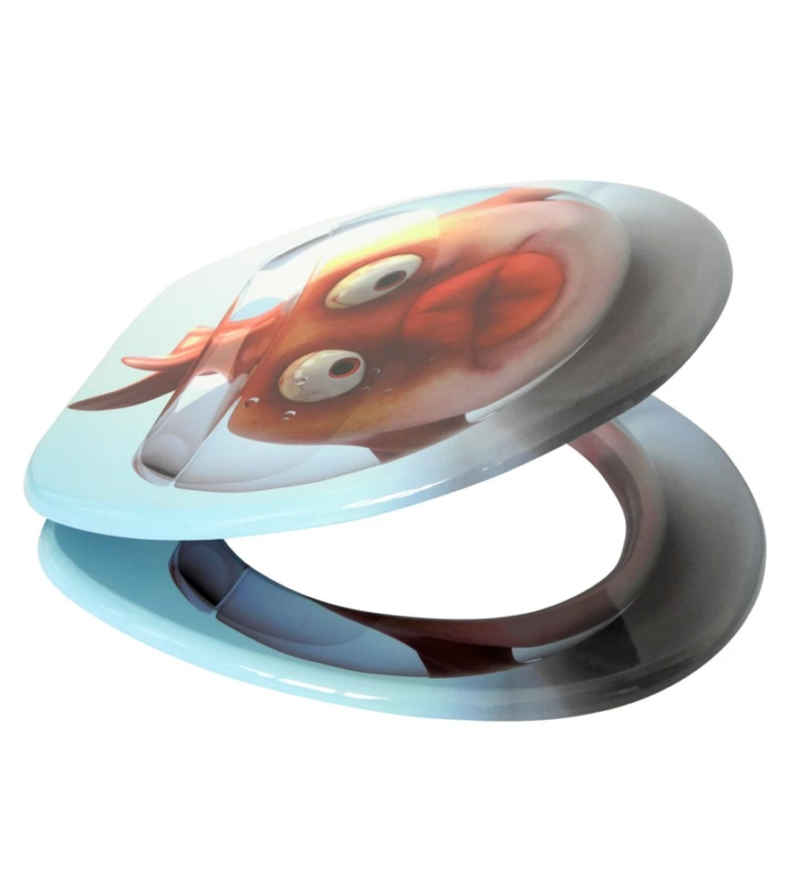 SANILO® WC-Sitz mit Absenkautomatik Goldfisch 7 SANILO® WC-Sitz mit Absenkautomatik Goldfisch – Bild 5