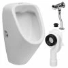 ECD Germany Urinal mit Zulauf von oben Weiß -Badaccessoires Verkäufe b326db2e467b4badb0d873239fd30f7d