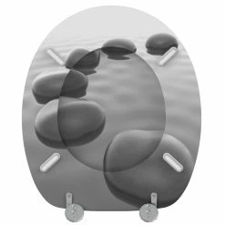 SANILO® WC-Sitz Black Stones -Badaccessoires Verkäufe b5d53fc321be47cab14714a550e4ebb8