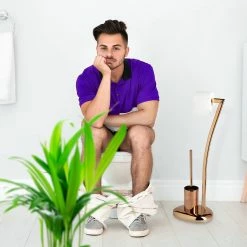 Relaxdays Stand WC Garnitur WIMEDO Kupfer -Badaccessoires Verkäufe b64712c73f36484d9392f28b76dd65ee