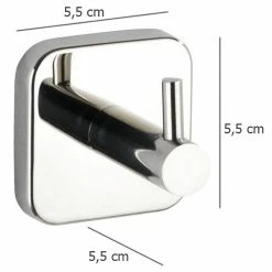 Handtuchhaken MEZZANO, silbern, WENKO 11 Handtuchhaken MEZZANO, silbern, WENKO -Badaccessoires Verkäufe b7f3deec002e4657a27efcd2c084d31c