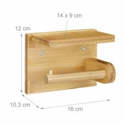 Relaxdays Toilettenpapierhalter mit Ablage -Badaccessoires Verkäufe bbe957ca64174afb87bf3f7f75a8d4c7