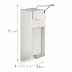 Relaxdays 4 x Eurospender Seifenspender 500 ml -Badaccessoires Verkäufe bc8a1fddb0de4116b32403d19cce1bb0