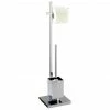 WENKO Stand WC-Garnitur Quadro - Vierkantrohr -Badaccessoires Verkäufe bddbe055d9f141c791dead82e7b78a65