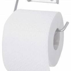 WENKO Toilettenpapierhalter SIMPLE, silber