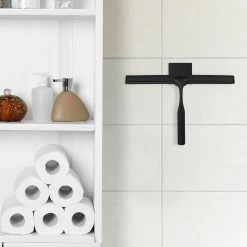 Relaxdays Schwarzer Duschabzieher mit Halterung 12 Relaxdays Schwarzer Duschabzieher mit Halterung -Badaccessoires Verkäufe bf2b675fc5604ed4ab221a1ec10caafd