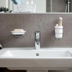 WENKO Vacuum-Loc Wand Seifenablage Milazzo -Badaccessoires Verkäufe c155a9c12df64b5b85f97bb0ab057d66