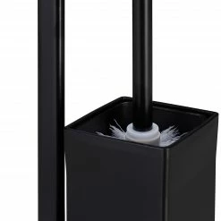 Relaxdays WC Garnitur in Schwarz -Badaccessoires Verkäufe c16d3101d4454515ac09cff1b57ff5d2