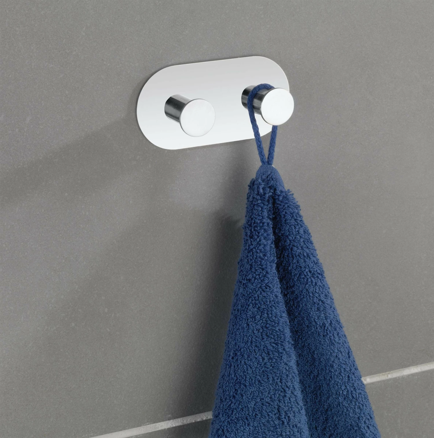 WENKO Double CONA Handtuchhalter, Edelstahl 4 WENKO Double CONA Handtuchhalter, Edelstahl – Bild 2